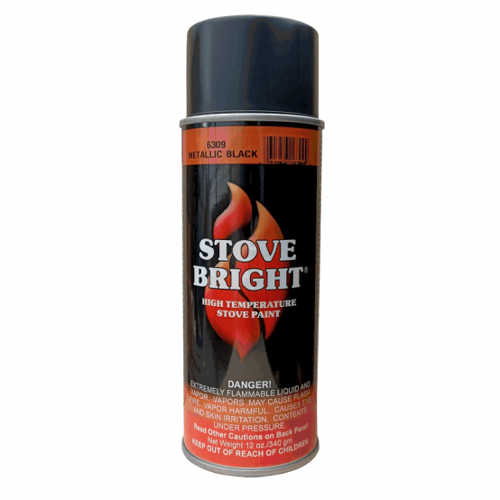 Bombe de peinture pour four à bois  STOVE BRIGHT